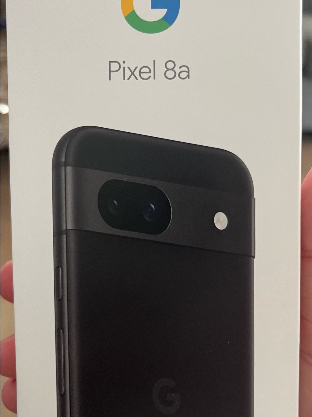 google Pixel 8a Black Dual-Camera Smartphone